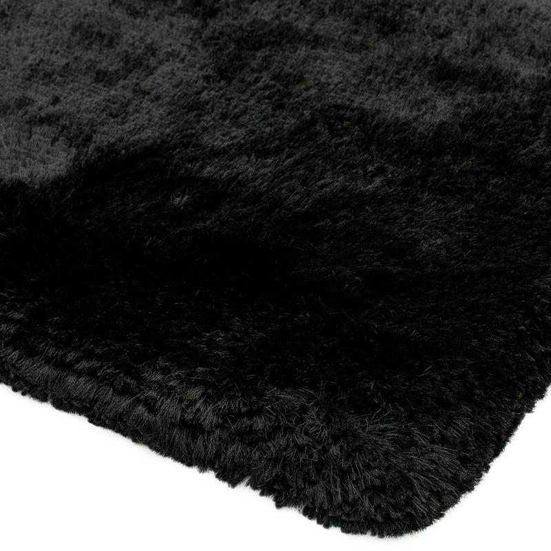 Atmacha Home & Living Rug Plush Black - Shaggy Rug