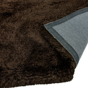 Atmacha Home & Living Rug Plush Dark Chocolate - Brown - Shaggy Rug
