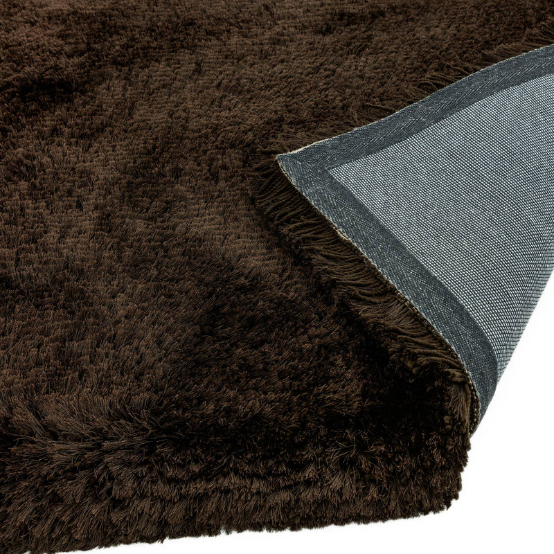 Atmacha Home & Living Rug Plush Dark Chocolate - Brown - Shaggy Rug