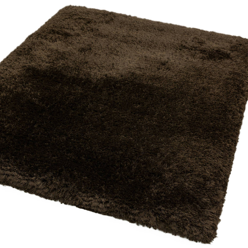 Atmacha Home & Living Rug Plush Dark Chocolate - Brown - Shaggy Rug