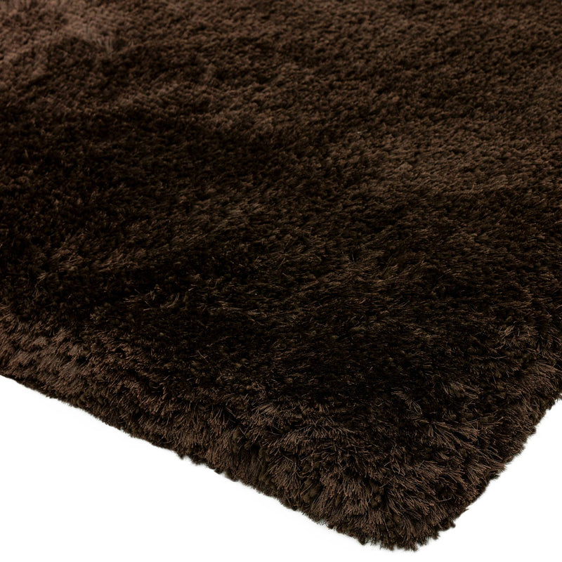 Atmacha Home & Living Rug Plush Dark Chocolate - Brown - Shaggy Rug
