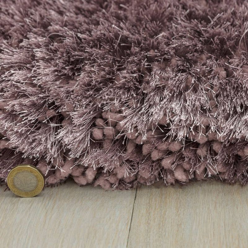 Atmacha Home & Living Rug Plush Dusk - Pink - Shaggy Rug