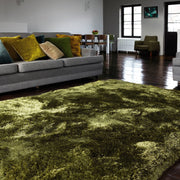 Atmacha Home & Living Rug Plush Green - Shaggy Rug