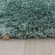 Atmacha Home & Living Rug Plush Ocean - Green - Shaggy Rug