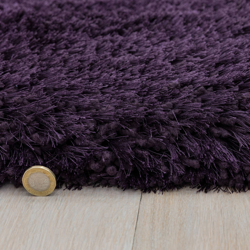 Atmacha Home & Living Rug Plush Purple - Shaggy Rug