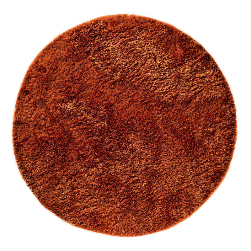 Atmacha Home & Living Rug Plush Rust - Orange - Shaggy Rug