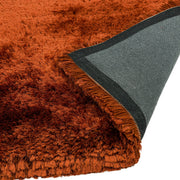 Atmacha Home & Living Rug Plush Rust - Orange - Shaggy Rug