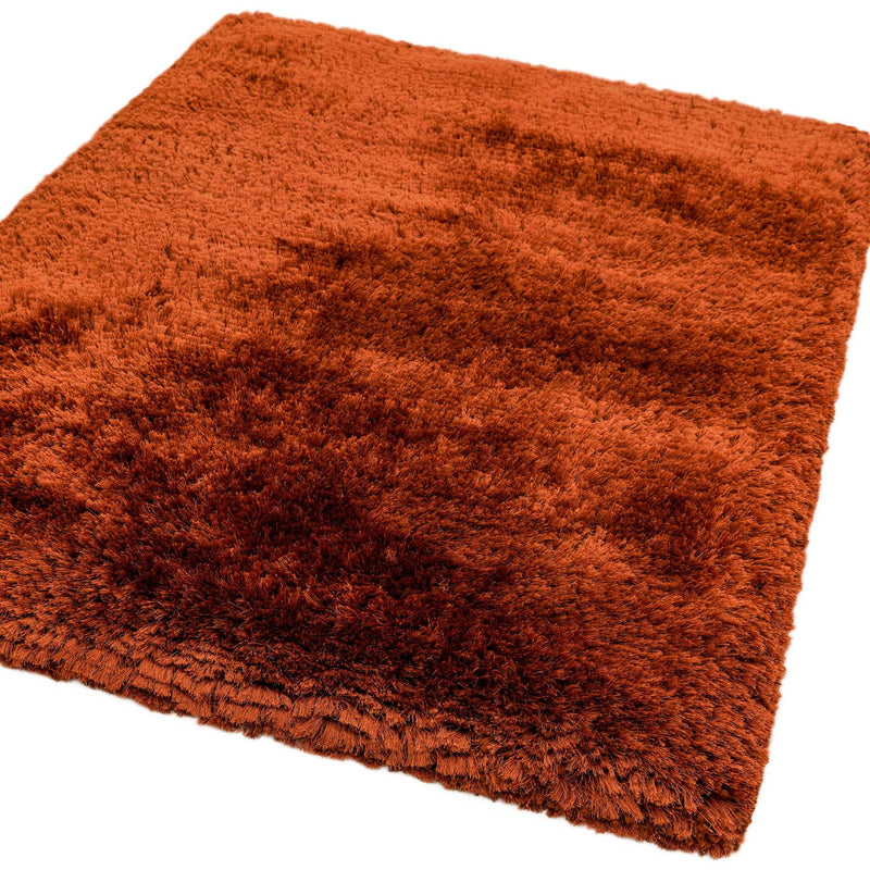 Atmacha Home & Living Rug Plush Rust - Orange - Shaggy Rug