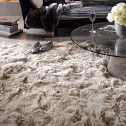 Atmacha Home & Living Rug Plush Sand - Beige/Natural - Shaggy Rug