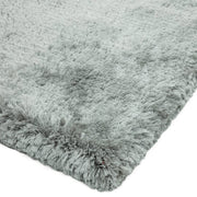 Atmacha Home & Living Rug Plush Silver - Grey/Silver - Shaggy Rug