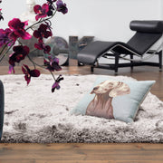 Atmacha Home & Living Rug Plush Silver - Grey/Silver - Shaggy Rug