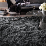 Atmacha Home & Living Rug Plush Slate - Grey/Silver - Shaggy Rug