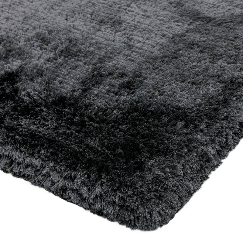 Atmacha Home & Living Rug Plush Slate - Grey/Silver - Shaggy Rug