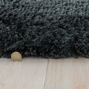 Atmacha Home & Living Rug Plush Slate - Grey/Silver - Shaggy Rug