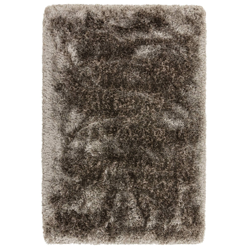 Atmacha Home & Living Rug Plush Zinc - Grey/Silver - Shaggy Rug