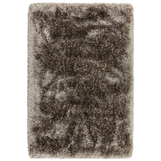 Atmacha Home & Living Rug Plush Zinc - Grey/Silver - Shaggy Rug