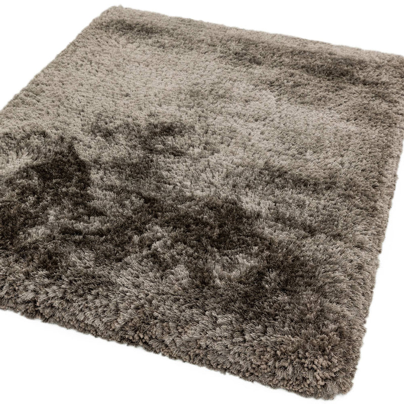Atmacha Home & Living Rug Plush Zinc - Grey/Silver - Shaggy Rug