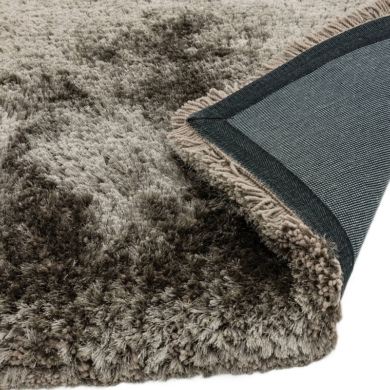 Atmacha Home & Living Rug Plush Zinc - Grey/Silver - Shaggy Rug
