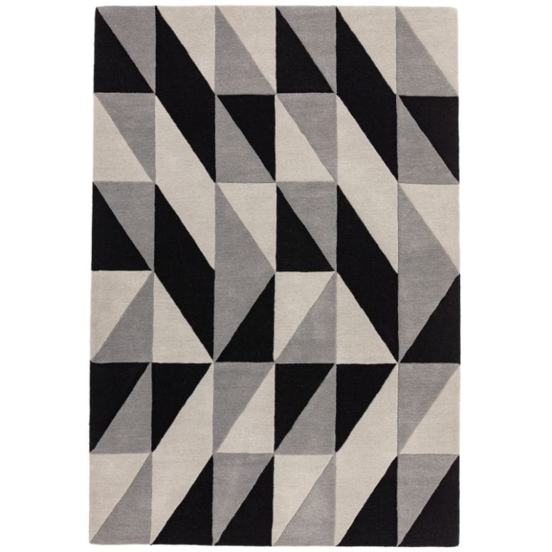 Atmacha Home & Living Rug Reef RF08 Flag Grey Modern Rug