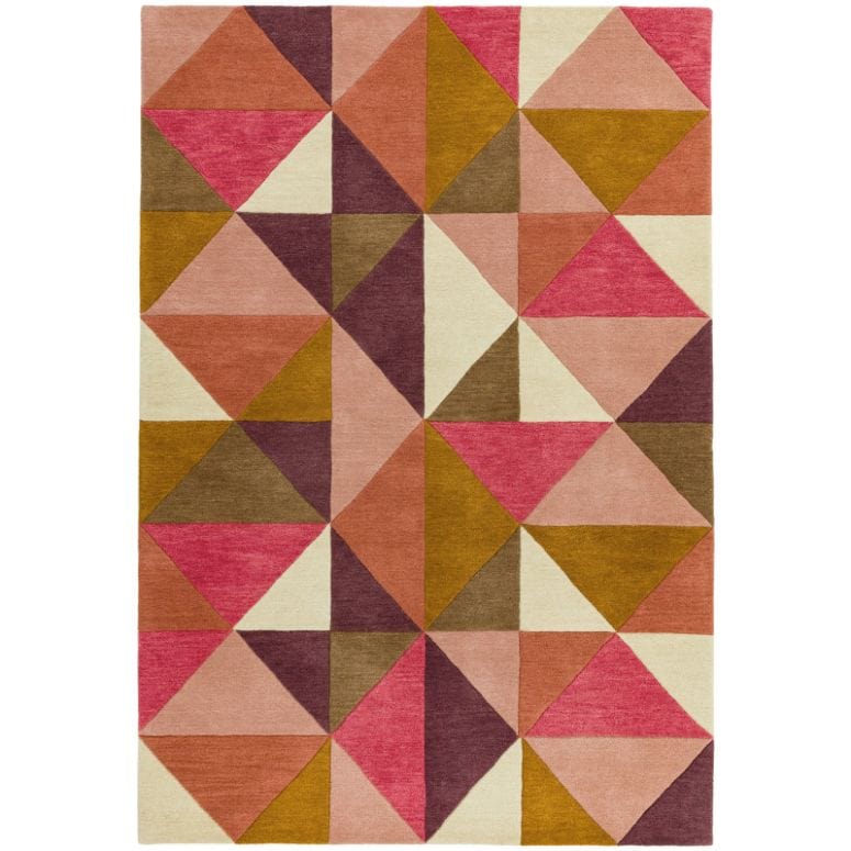 Pink Multicolor Rugs Reef RF09 Kite Pink Multi Rug - REEF Rug — Atmacha Home And Living