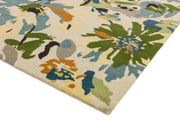Atmacha Home & Living Rug Reef RF11 Floral Green Multi Modern Rug