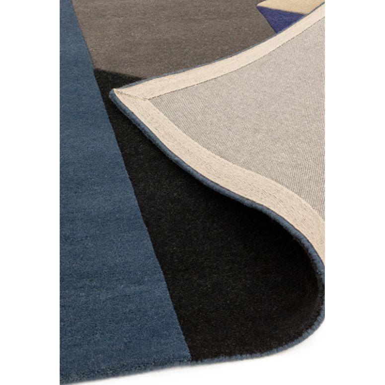 Atmacha Home & Living Rug Reef RF13 Big Geo Blue Modern Rug