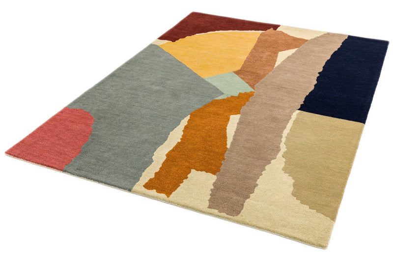Atmacha Home & Living Rug Reef RF14 Abstract Multi Modern Rug
