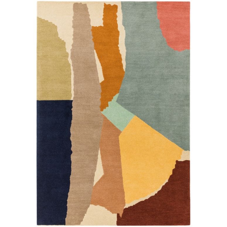 Atmacha Home & Living Rug Reef RF14 Abstract Multi Modern Rug