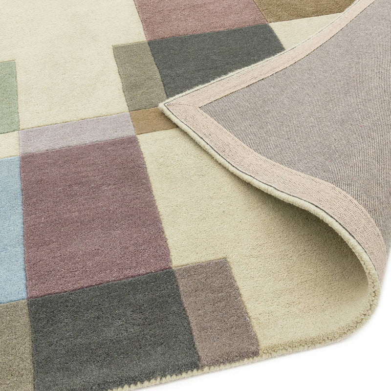 Atmacha Home & Living Rug Reef RF17 Blocks Pastel - Multi - Modern Rug