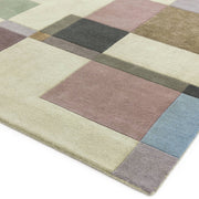 Atmacha Home & Living Rug Reef RF17 Blocks Pastel - Multi - Modern Rug