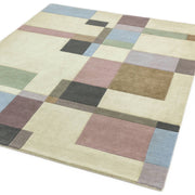Atmacha Home & Living Rug Reef RF17 Blocks Pastel - Multi - Modern Rug