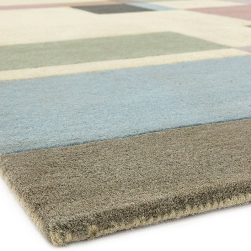 Atmacha Home & Living Rug Reef RF17 Blocks Pastel - Multi - Modern Rug
