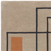 Atmacha Home & Living Rug Reef RF20 Outline Terracotta - Orange - Modern Rug