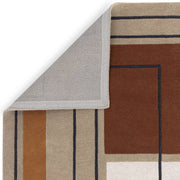 Atmacha Home & Living Rug Reef RF20 Outline Terracotta - Orange - Modern Rug