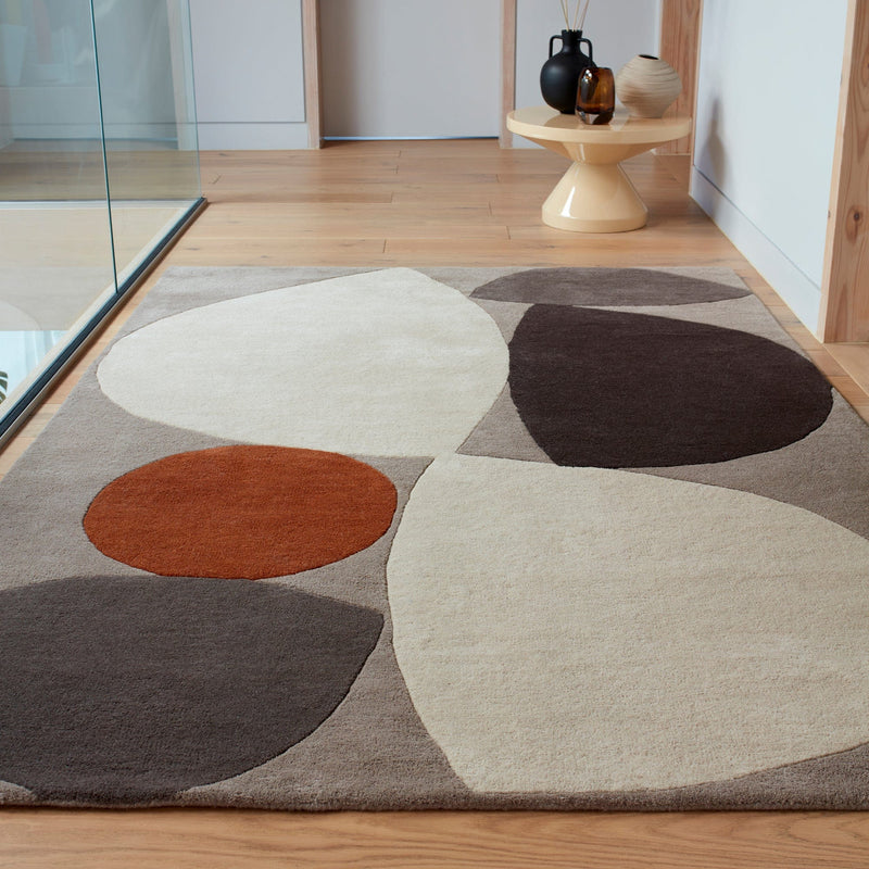 Atmacha Home & Living Rug Reef RF24 Mid Century Grey Modern Rug