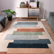 Atmacha Home & Living Rug Reef RF32 Stacks Green Modern Rug
