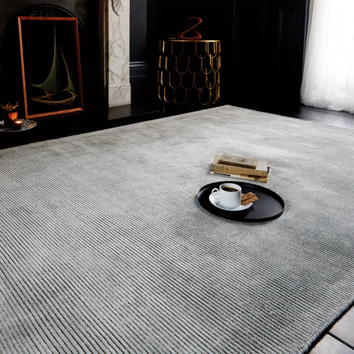Atmacha Home & Living Rug Reko Silver Plain Rug