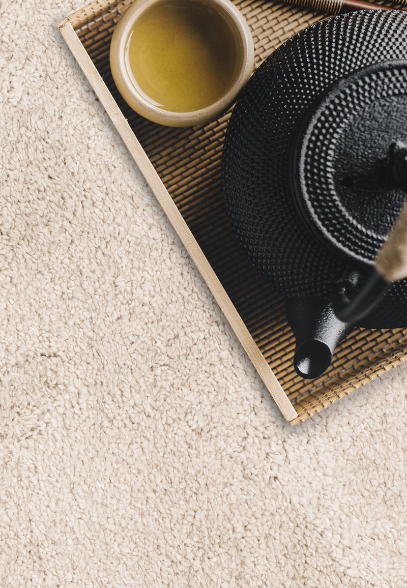 Atmacha Home & Living Rug Ritchie Beige Shaggy Rug