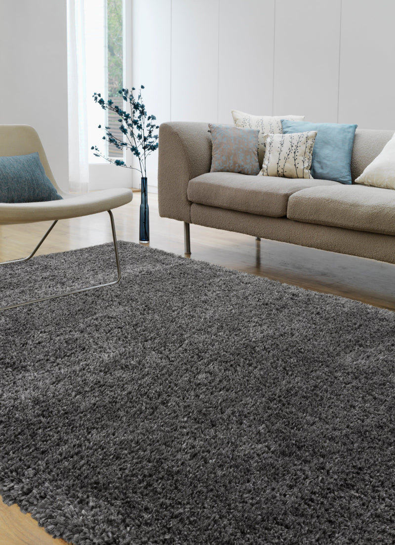 Atmacha Home & Living Rug Ritchie Grey Shaggy Rug