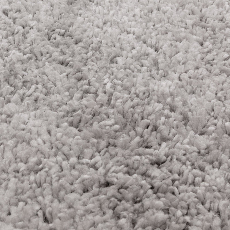 Atmacha Home & Living Rug Ritchie Light Grey Shaggy Rug