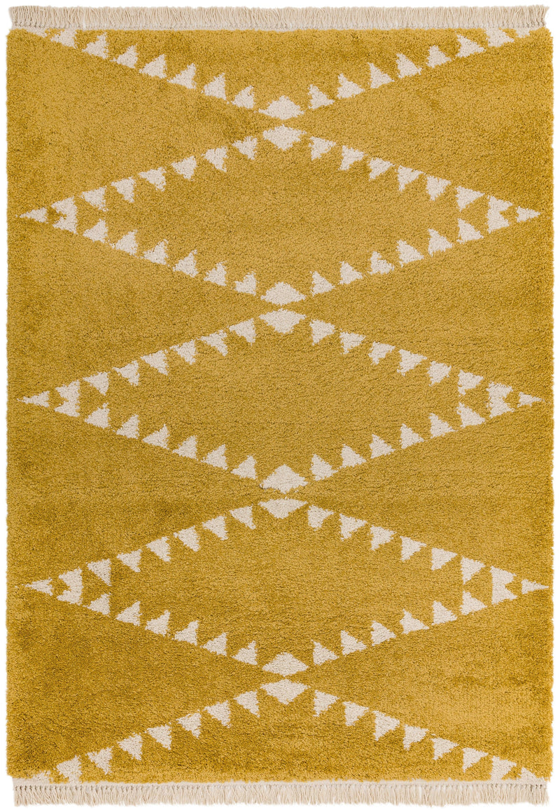 Atmacha Home & Living Rug Rocco RC05 Mustard Boho Rug