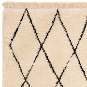 Atmacha Home & Living Rug Rocco RC08 Cream Diamond Boho Rug