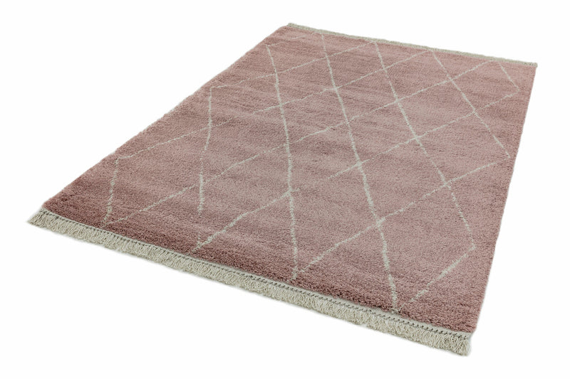 Atmacha Home & Living Rug Rocco RC09 Pink Diamond Boho Rug