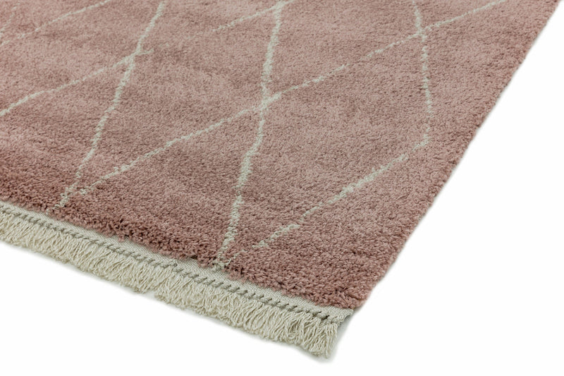 Atmacha Home & Living Rug Rocco RC09 Pink Diamond Boho Rug