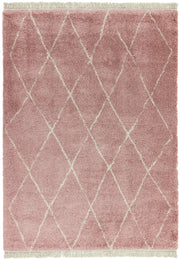 Atmacha Home & Living Rug Rocco RC09 Pink Diamond Boho Rug
