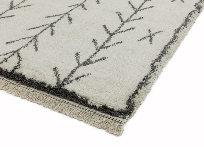 Atmacha Home & Living Rug Rocco RC10 Cream & Grey Boho Rug