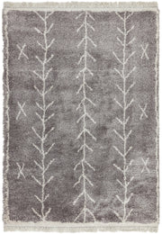 Atmacha Home & Living Rug Rocco RC11 Grey & Cream Boho Rug