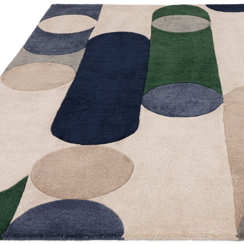 Atmacha Home & Living Rug Romy 08 Morse Blue Modern Rug