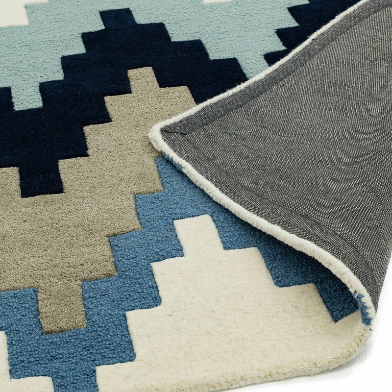 Atmacha Home & Living Rug RUNNER 70X240 Matrix MAX70 Cuzzo Blue - Multi - Modern Rug
