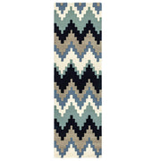 Atmacha Home & Living Rug RUNNER 70X240 Matrix MAX70 Cuzzo Blue - Multi - Modern Rug